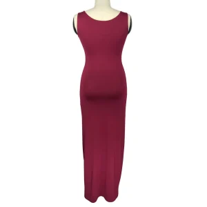 longue robe debardeur rose - image 4
