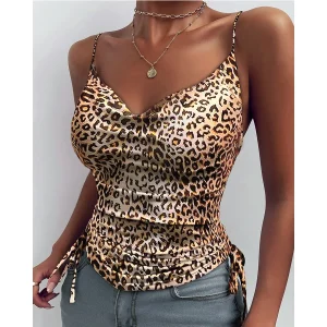 débardeur femme imprime léopard - image 7